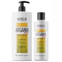 Гладкость и блеск волос ARGANIA RISE ORGANIC EPICA - купить косметику оптом. | iLorai Professional