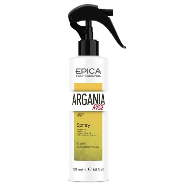 Epica Argania Rise Спрей для придания блеска волосам с комплексом масел 250 мл