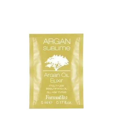 Эликсир с аргановым маслом ARGAN Sublime Farmavita 5 мл