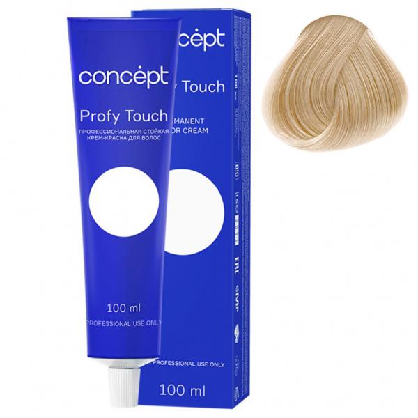 Стойкая крем-краска для волос 12.77 экстрасветлый интенсивно-бежевый Profy Touch Concept 100 мл