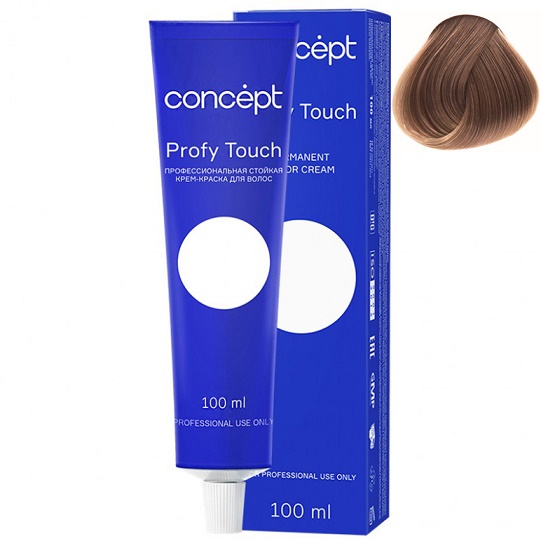 Стойкая крем-краска для волос 7.0 светло-русый Profy Touch Concept 100 мл