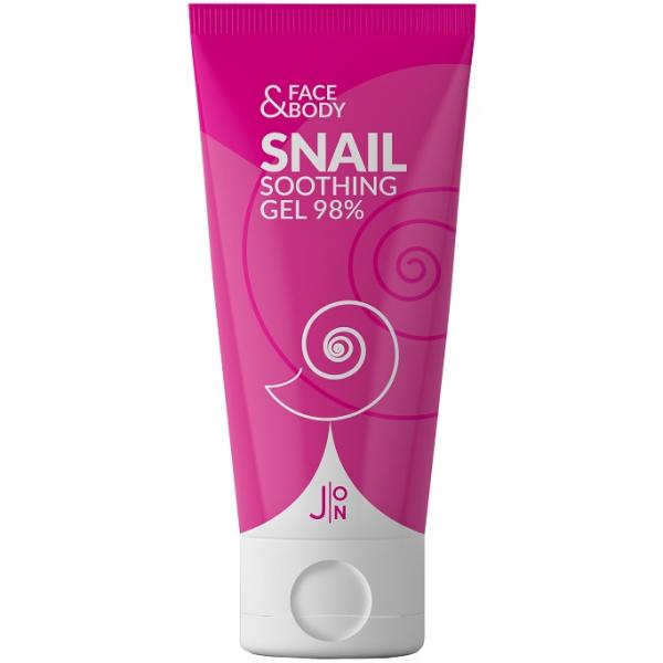 J:ON Гель универсальный УЛИТКА Face & Body Snail Soothing Gel 98% 200 мл