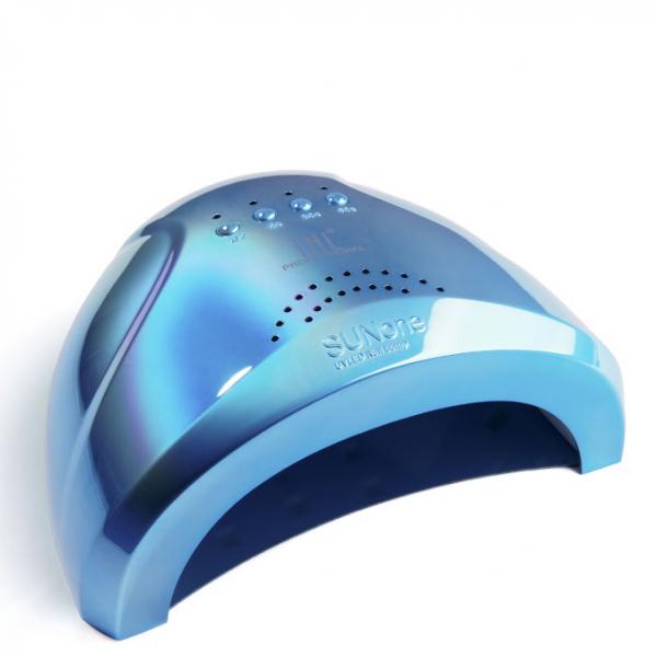 UV LED-лампа TNL 48 W - Shiny перламутрово-голубая