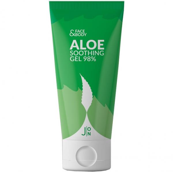 J:ON Гель универсальный АЛОЭ Face & Body Aloe Soothing Gel 98% 200 мл