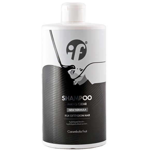 Шампунь кератиновый для натуральных и наращенных волос Nano Expert 750 мл