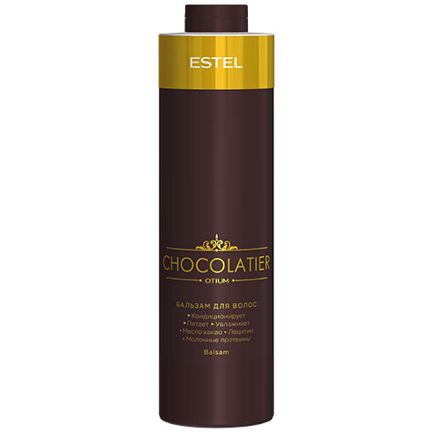 Бальзам для волос «Тёмный шоколад» CHOCOLATIER Estel 1000 мл