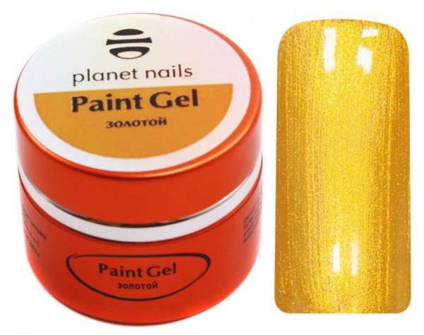 Гель-краска без липкого слоя «Paint Gel» Planet Nails 5мл