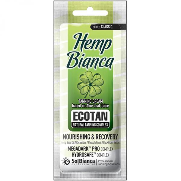 SolBianca Hemp Bianca Крем для улучшения загара с маслом семян конопли, церамидами, фосфолипидами и экстрактом облепихи 15 мл