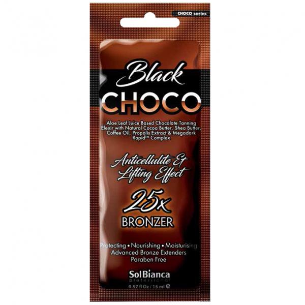 SolBianca Крем для загара в солярии «Choco Black» с маслом какао 15 мл