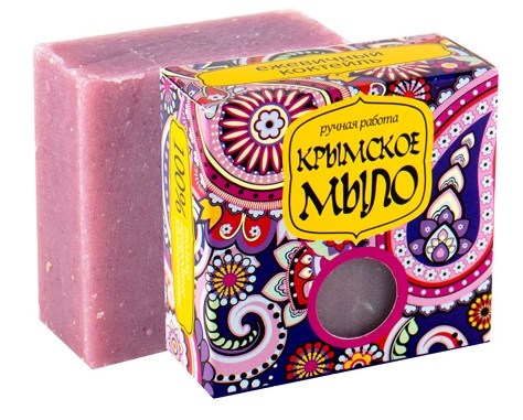 Крымское мыло Восточное «Ежевичный коктейль» Дом Природы 100 г