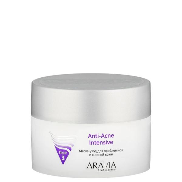 Маска-уход для проблемной и жирной кожи Anti-Acne Intensive Aravia 150 мл
