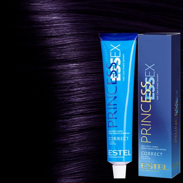 Крем-краска для волос 0/66 корректор фиолетовый Princess ESSEX ESTEL 60 мл