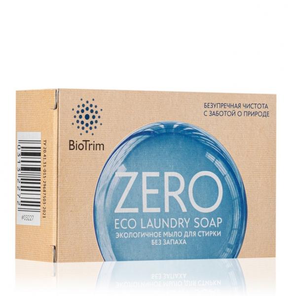 Экологичное мыло для стирки без запаха BioTrim Eco Laundry Soap ZERO 125 г