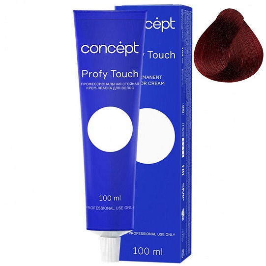 Стойкая крем-краска для волос 6.6 ультрафиолетовый Profy Touch Concept 100 мл