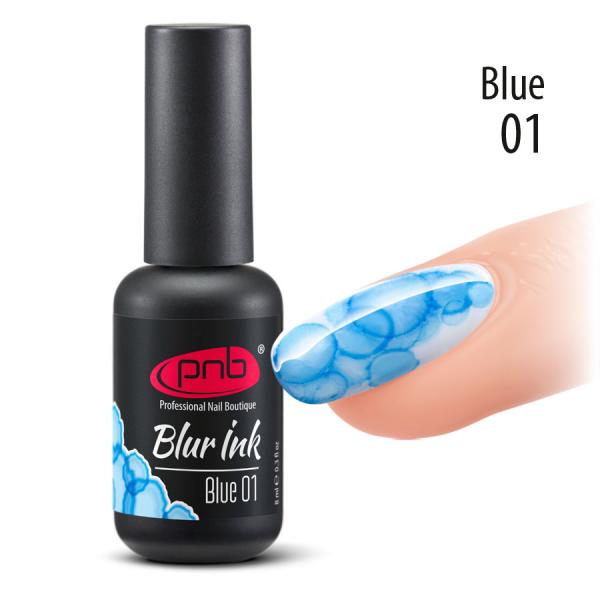 Акварельные капли-чернила PNB Blur Ink 01 Blue 4 мл