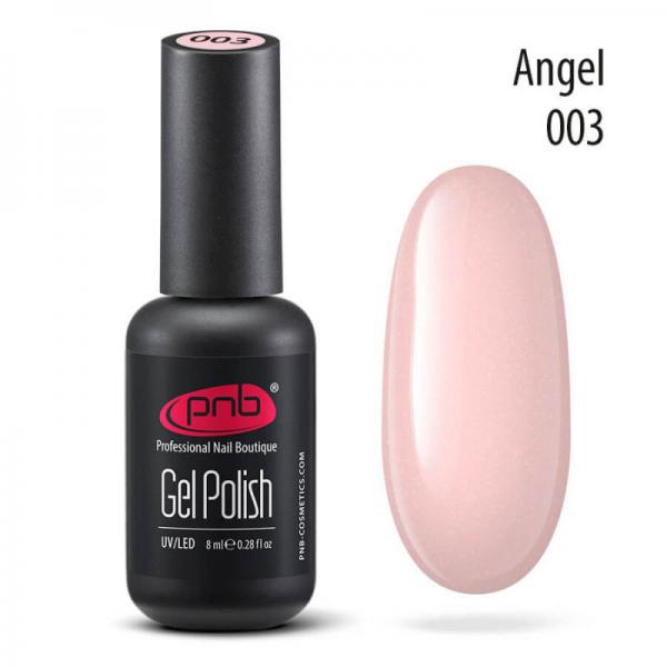 Гель-лак PNB 003 Angel полупрозрачный нежно-розовый 8 мл