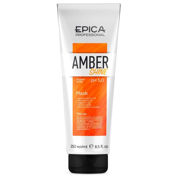 Маска для восстановления и питания волос Amber Shine Organic Epica 250 мл