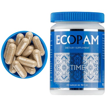 БАД для защиты и обновления клеток Ecopam Time 60 капсул