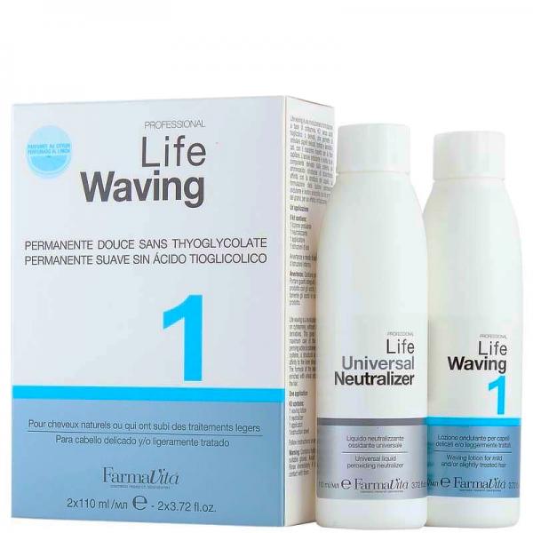 Био-завивка с запахом цитруса для нормальных волос Life Waving 1 Farmavita