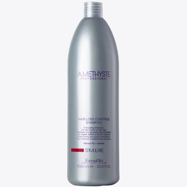 Энергетический шампунь против выпадения волос Amethyste Stimulate Hair Loss Control Farmavita 1000 мл