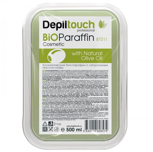 Био-парафин с натуральным маслом оливы Depiltouch 500 мл