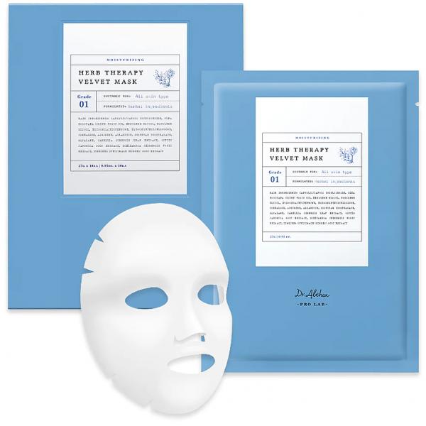 DR. ALTHEA Тканевая маска для лица УВЛАЖНЕНИЕ /ПИТАНИЕ Herb Therapy Velvet Mask 1 шт