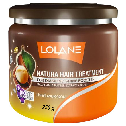 Lolane Маска для лечения волос с маслом ореха макадамии 250 мл