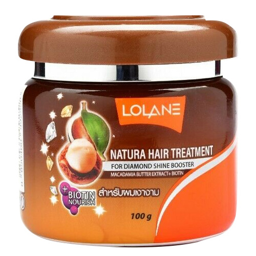 Lolane Маска для лечения волос с маслом ореха макадамии 100 мл