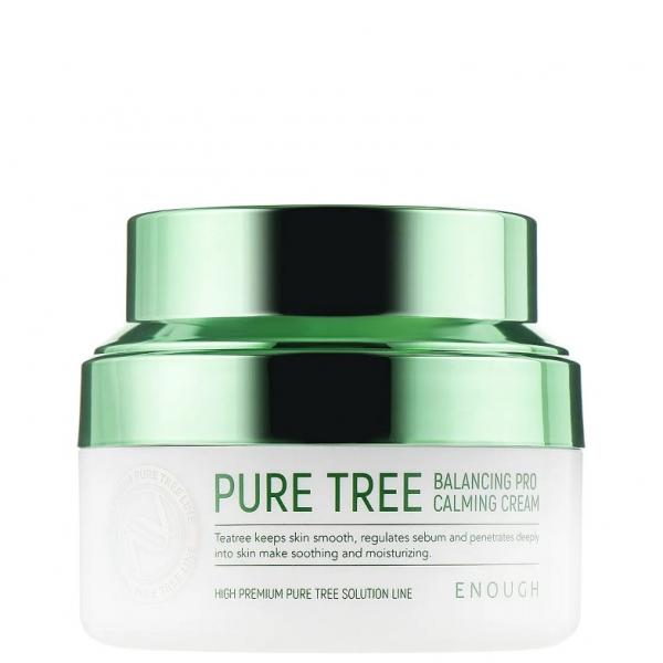 ENOUGH Крем для лица матирующий ЧАЙНОЕ ДЕРЕВО Pure Tree Balancing Pro Calming Cream 50 мл