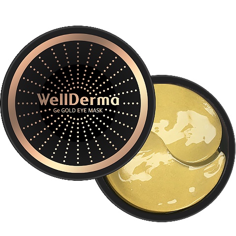 Гидрогелевые патчи для глаз «Золото» Wellderma 60 шт