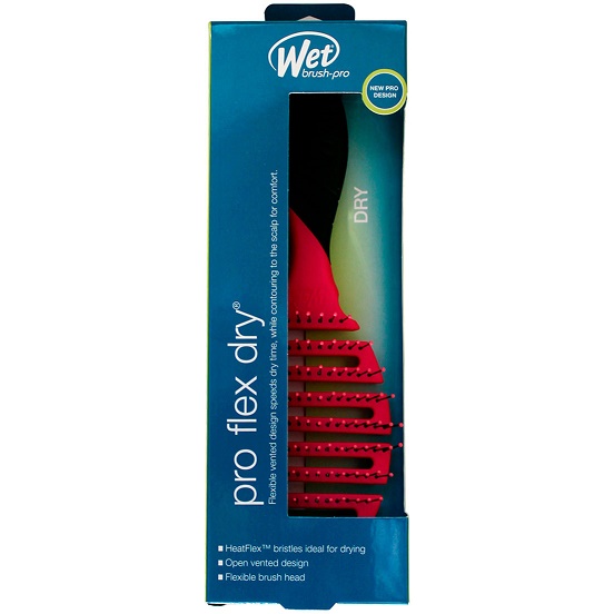 Щетка для быстрой сушки волос продувная FLEX DRY Wet Brush