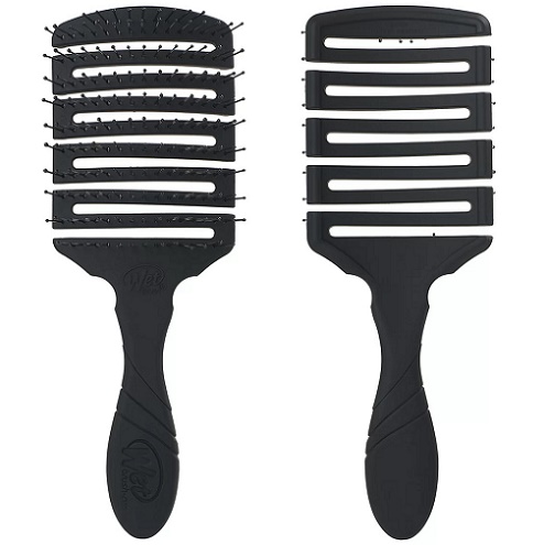 Щетка для быстрой сушки волос продувная Black FLEX DRY Wet Brush