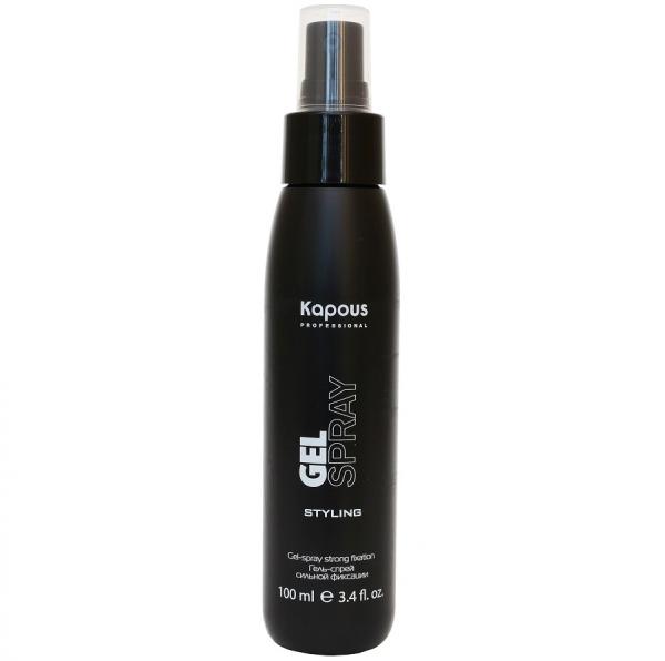 Гель-спрей для волос сильной фиксации «Gel-spray Strong» Kapuos 100 мл