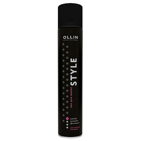 OLLIN Style Лак для волос ультрасильной фиксации 500 мл