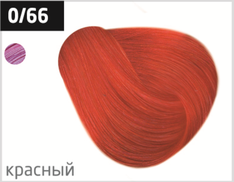 Пермаментная крем-краска 0/66 «Красный» OLLIN Performance 60 мл