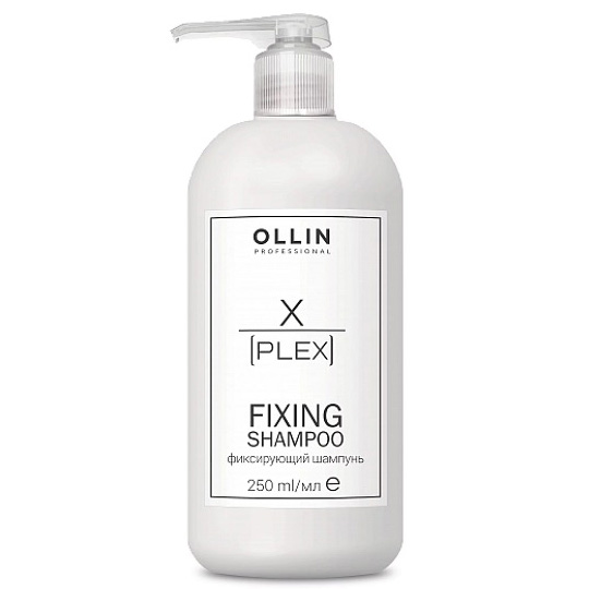Фиксирующий шампунь Fixing Shampoo X-PLEX OLLIN 250 мл