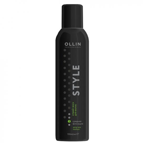 OLLIN Style Спрей-воск для волос средней фиксации 150 мл