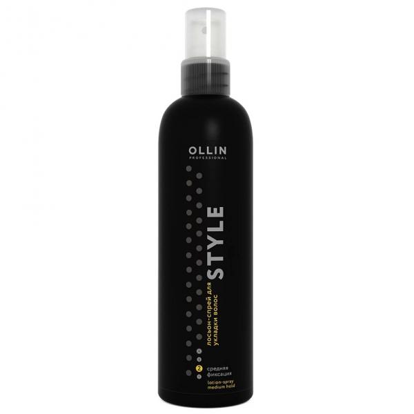 OLLIN Style Лосьон-спрей для волос средней фиксации 250 мл