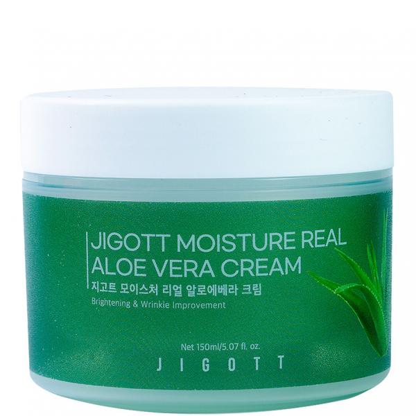 JIGOTT Крем для лица АЛОЕ Moisture Real Aloe Vera Cream 150 мл