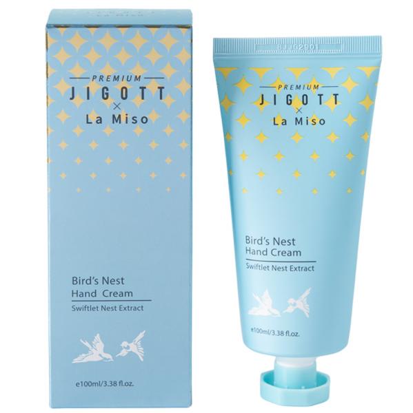 JIGOTT & LA MISO PREMIUM Крем для рук ЭКСТРАКТ ЛАСТОЧКИНОГО ГНЕЗДА Bird's Nest Hand Cream 100 мл