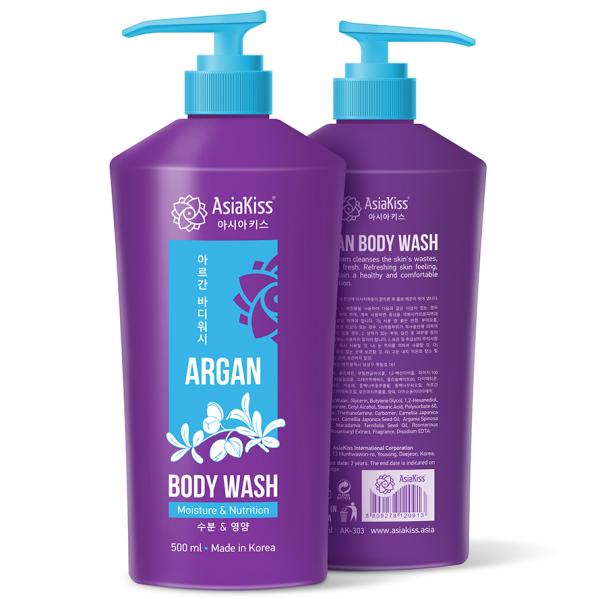 AsiaKiss Гель для душа АРГАНА Argan Body Wash 500 мл 27120