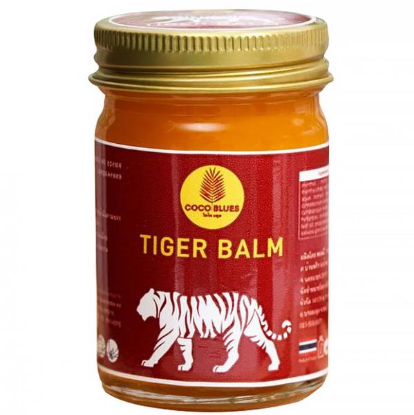 COCO BLUES Бальзам тайский тигровый TIGER BALM 50г