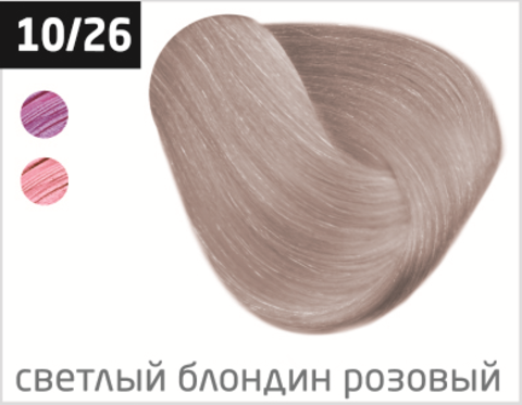 Пермаментная крем-краска 10/26 «Светлый блондин розовый» OLLIN Performance 60 мл 9304