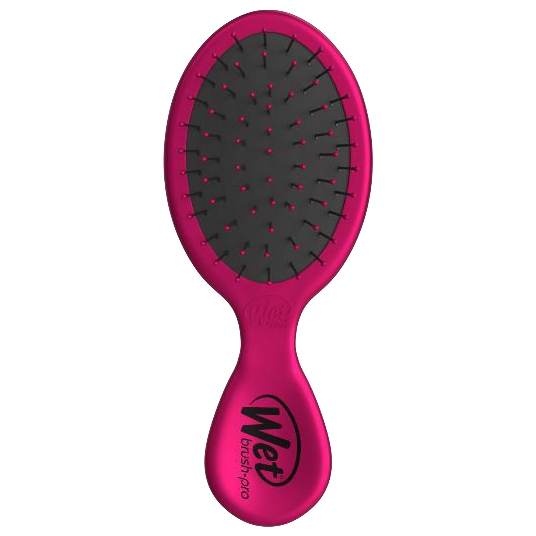 Расчёска для спутанных волос раскладная с зеркалом Wet Brush PINK