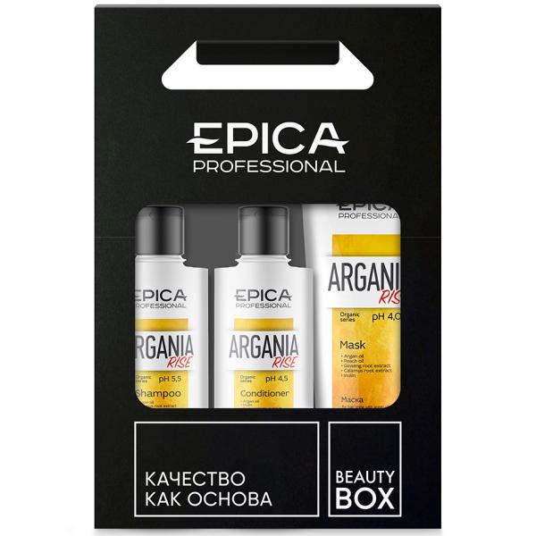 Epica Набор Argania Rise Organic (шампунь 250мл + кондиционер 250мл + маска 250мл)