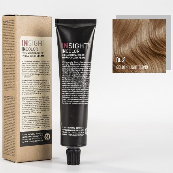 INSIGHT Краситель 8.3 золотистый светлый блонд. GOLDEN LIGHT BLOND 100 мл