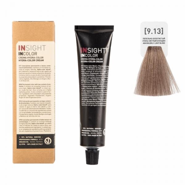 INSIGHT Краситель 9.13 пепельно-золот. очень св. блонд. ASH GOLDEN, VERY LIGHT BLOND 100 мл