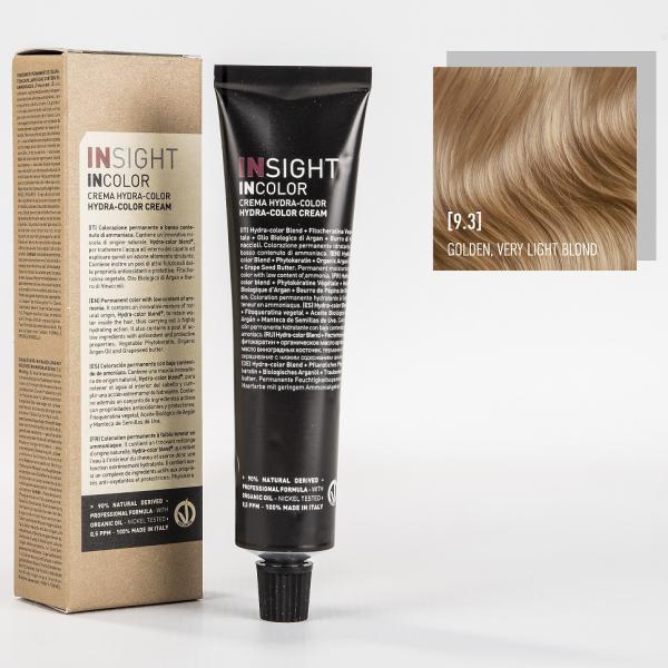 INSIGHT Краситель 9.3 золотистый очень светлый блонд. GOLDEN VERY LIGHT BLOND 100 мл