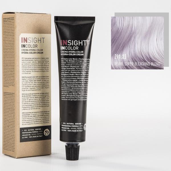 INSIGHT Краситель 91.2 суперосветл пепел-перламутр блонд. PEARL SUP BLEACH BLOND 100 мл