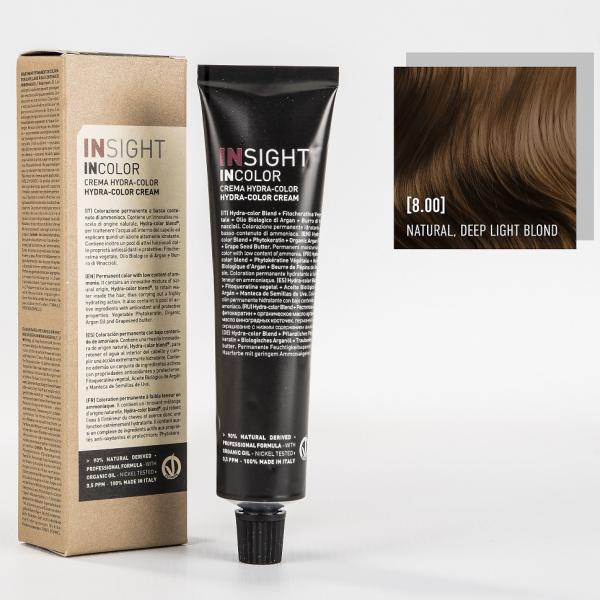 INSIGHT Краситель 8.00 интенс. светл. натуральн. блонд. NATURAL DEEP LIGHT BLOND 100 мл